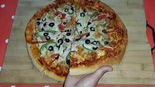 خۆشترین پیتزا بەرێگایەکی ئاسان و  کاتێکی کەم  pizza