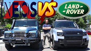 NEW Land Rover Defender vs Ineos Grenadier: Real Meets Fake!