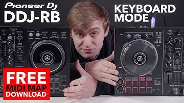 Keyboard Mode on Pioneer DDJ RB (Free Midi Map D/L)