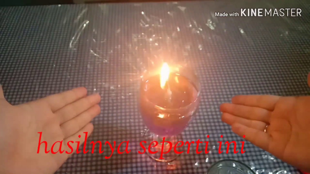 Cara membuat lilin cair  yang mudah murah dan cantik YouTube