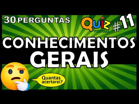 Quizzes e Testes de Conhecimentos Gerais, Variedades e Atualidades - Dicas  para Pais e Educadores