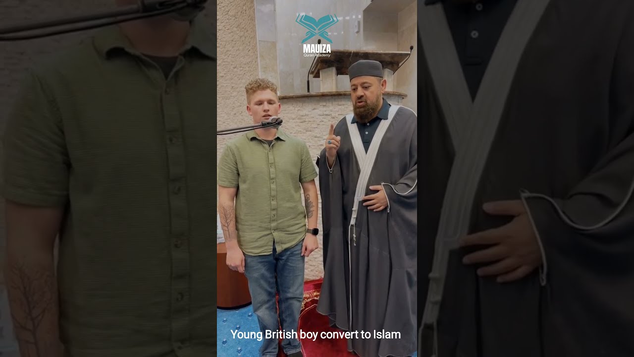 Young British Boy Converts To Islam Shorts