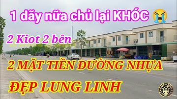 (#267) BÁN NHÀ TRỌ 2 MẶT TIỀN 2 KIOT 2 ĐẦU CŨNG HẠ GIÁ CẦN BÁN GẤP [BẤT ĐỘNG SẢN BÀU BÀNG