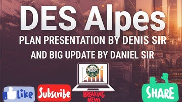 DESALPES PLAN PRESENTATION by Denis sir