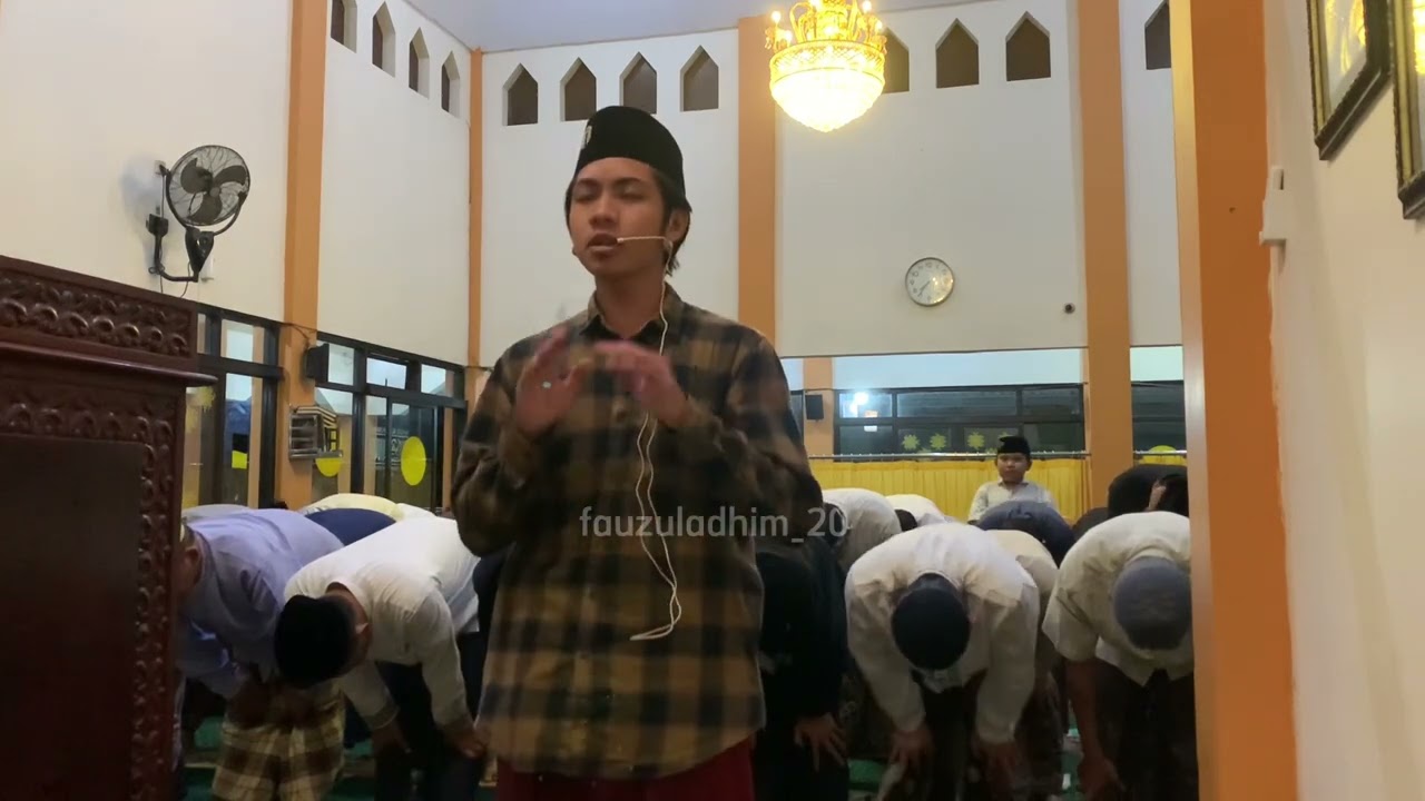 Imam merdu sholat taraweh | MAHASISWA STIDKI ARRAHMAH SURABAYA