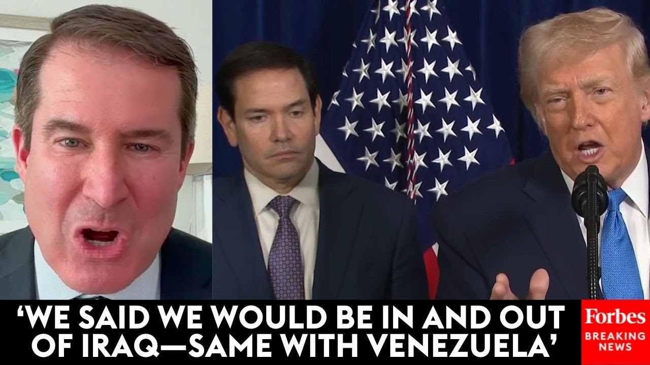 'The Parallels With Iraq Are Unmistakable': Moulton Lays Into Trump's Ousting Of Maduro