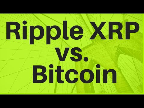 Ripple XRP vs. Bitcoin