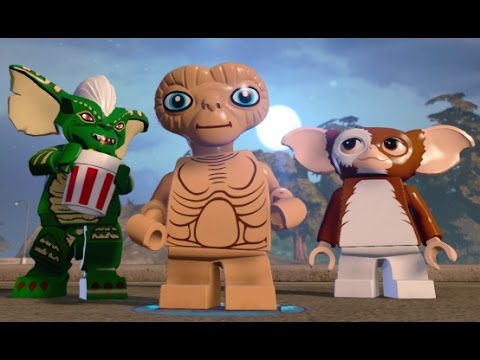 LEGO Dimensions E.T. Extra-Terrestrial Adventure Roam - YouTube