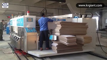 Flexo Printer Slotter Die-cutter Folder Gluer   ||  Corrugated Cardboard Carton Box Making Plant