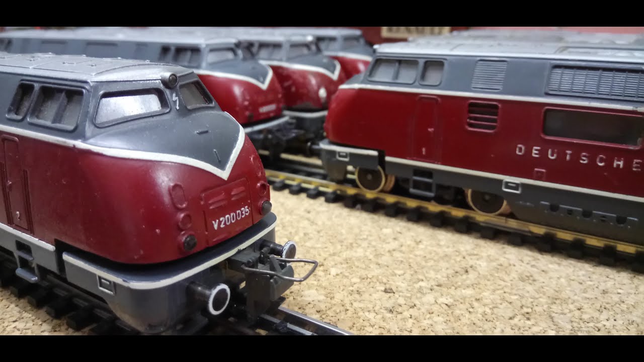 Trix Express V200 in actie