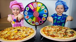 Pizza Challenge | Gaby And Alex Have Pizza Party