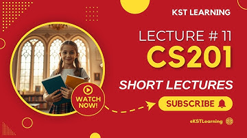 CS201 Short Lecture - 11 | VU Short Lecture | Introduction to Programming in (Urdu / Hindi)