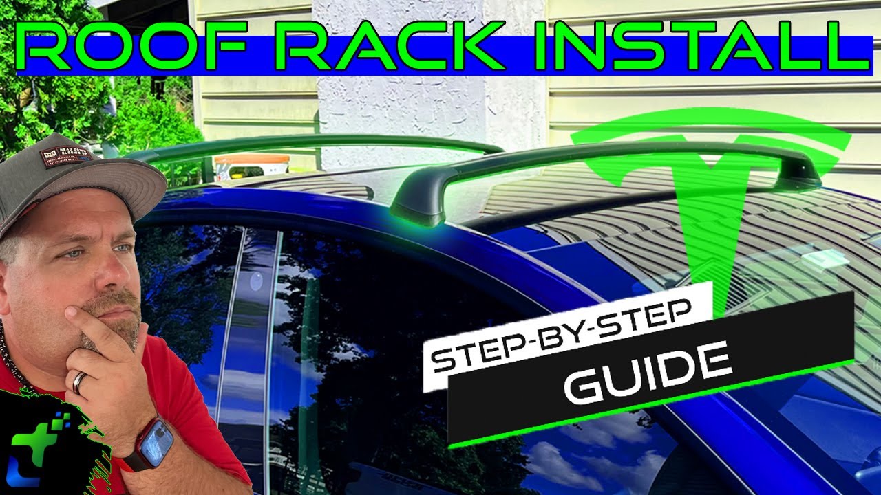 Tesla Roof Rack How to install Tesla cross bars on a Model Y YouTube