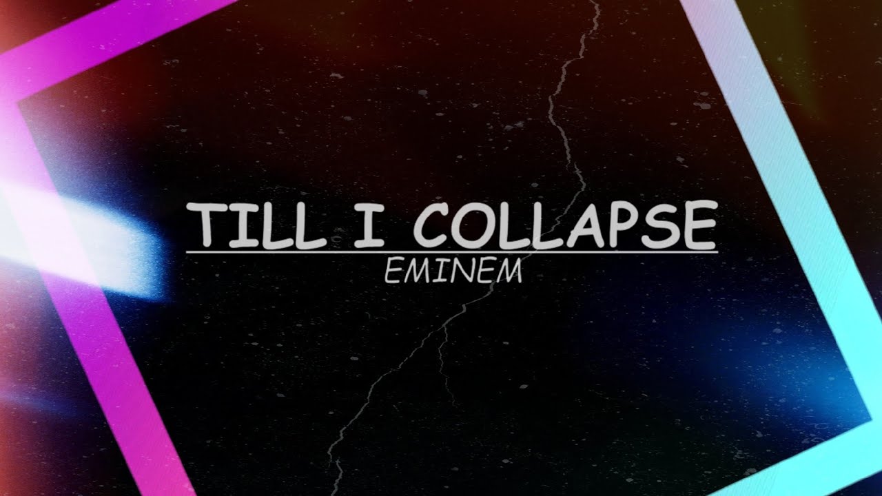 Collapse текст. Караоке эминем. eminem till i collapse. till i collapse. till collapse.