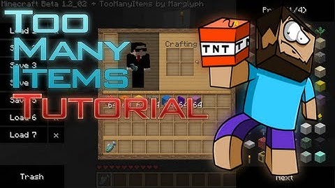 How To Install Too Many Items Mod - Minecraft 1.4.7 - Easy Tutorial