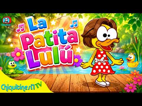 🦆 La Patita Lulú + 🐰 La ronda de conejos 🕺 Canciones infantiles para bailar [15 min] ChiquitinesTV