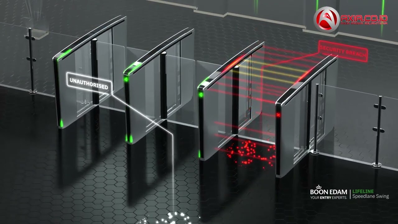 Lifeline Speedlane Swing Gate -  Boon Edam