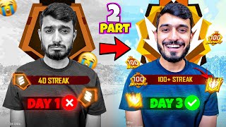 100 Streak Challenge With Random Teammates WIthout Gun Skin ‍♂[ Part 2 ]