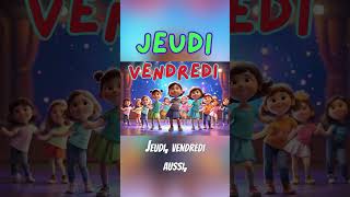 Ma Semaine En Chanson  Pour Retenir Les Jours Facilement  chansonenfant comptines jours