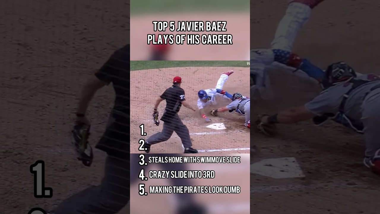 Top 5 JAVIER BAEZ PLAYS of his career!