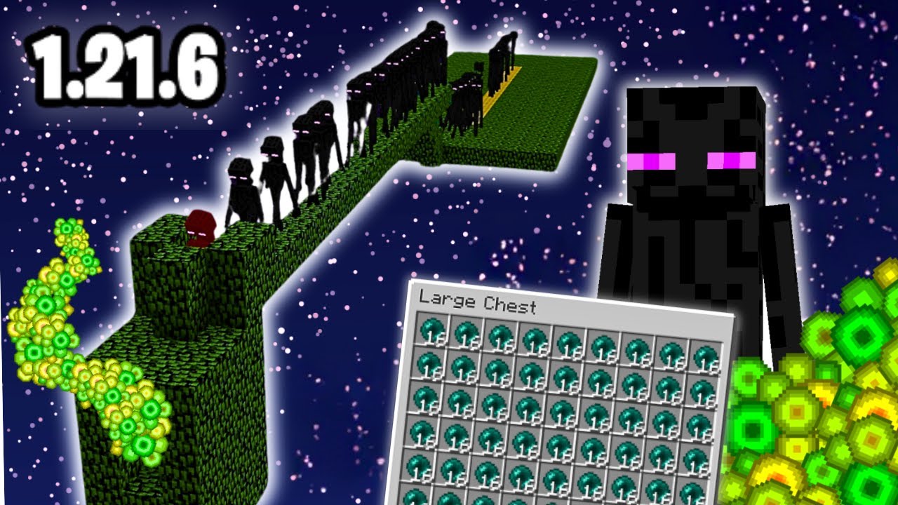 The Most Effective ENDERMAN XP Farm in Minecraft 1.21.6 Java! - YouTube