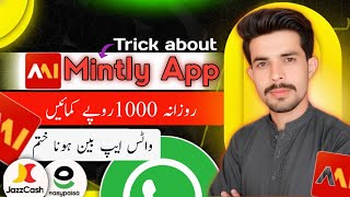 Mintly app use kaise kre | Mintly app Whatsapp ban issue solution | withdraw process screenshot 2