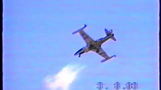Hellenic Air Force T-33 landing at 117CW - 1993