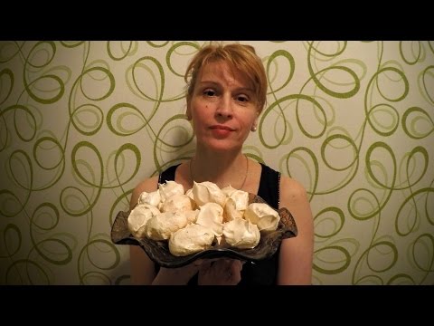 Видео как приготовить пирожное безе в домашних условиях