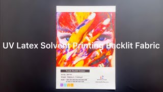 UV Latex Solvent Printing Backlit Fabric screenshot 2