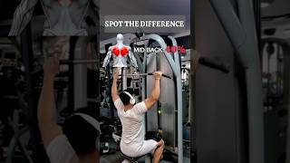 Build a Thicker Back with This Trick #fitnessshorts #back #backworkout #workout