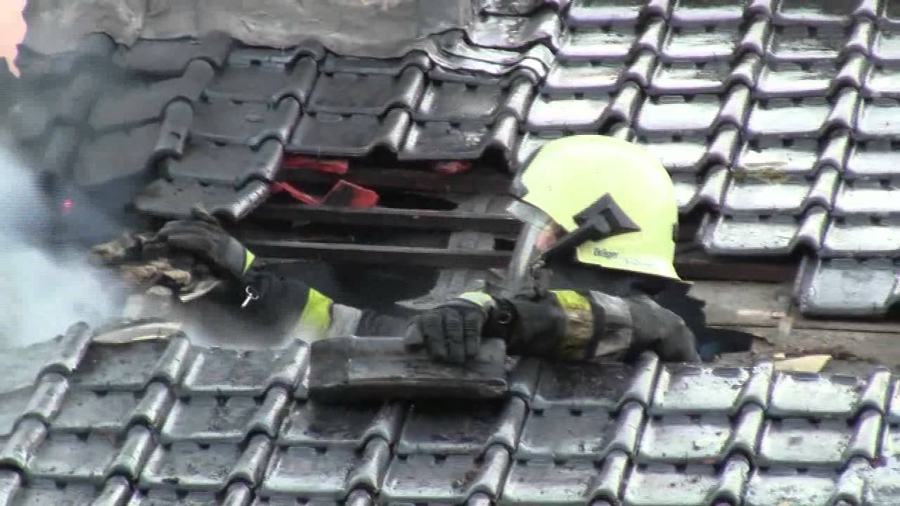 Brandweer Torhout - Grote brand in Lichtervelde | 07-02-2012