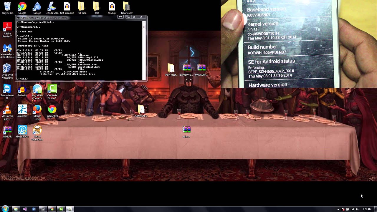 How to Root a Samsung Galaxy Note II for Verizon on 4.4.2
