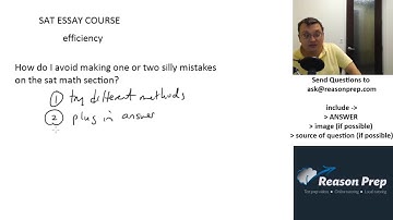 Avoiding Silly Mistakes on SAT & ACT Math - Just Pick C #28