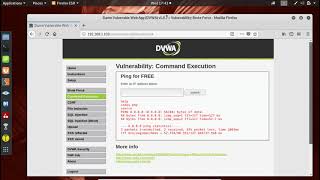 BugBounty - Command execution - DVWA