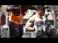 Chest and Shoulders workout with Kali Muscle @ MetroFlex LBC