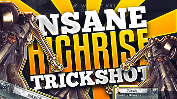 ACROSS MAP HIGHRISE 1080! - BEST COD TRICKSHOTS