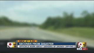 Drowsy driving as dangerous as drunk driving, AAA says