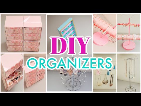 8 EASY JEWELRY ORGANIZATION IDEAS || DOLLAR TREE DIY JEWELRY ORGANIZERS