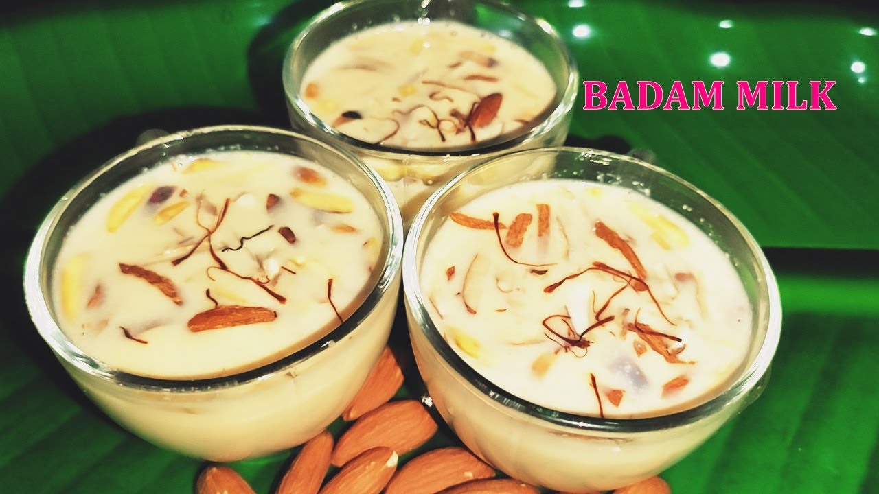 Summer special Badam milk recipe|Almond Milk|Badam Palu|Prahasa Recipes