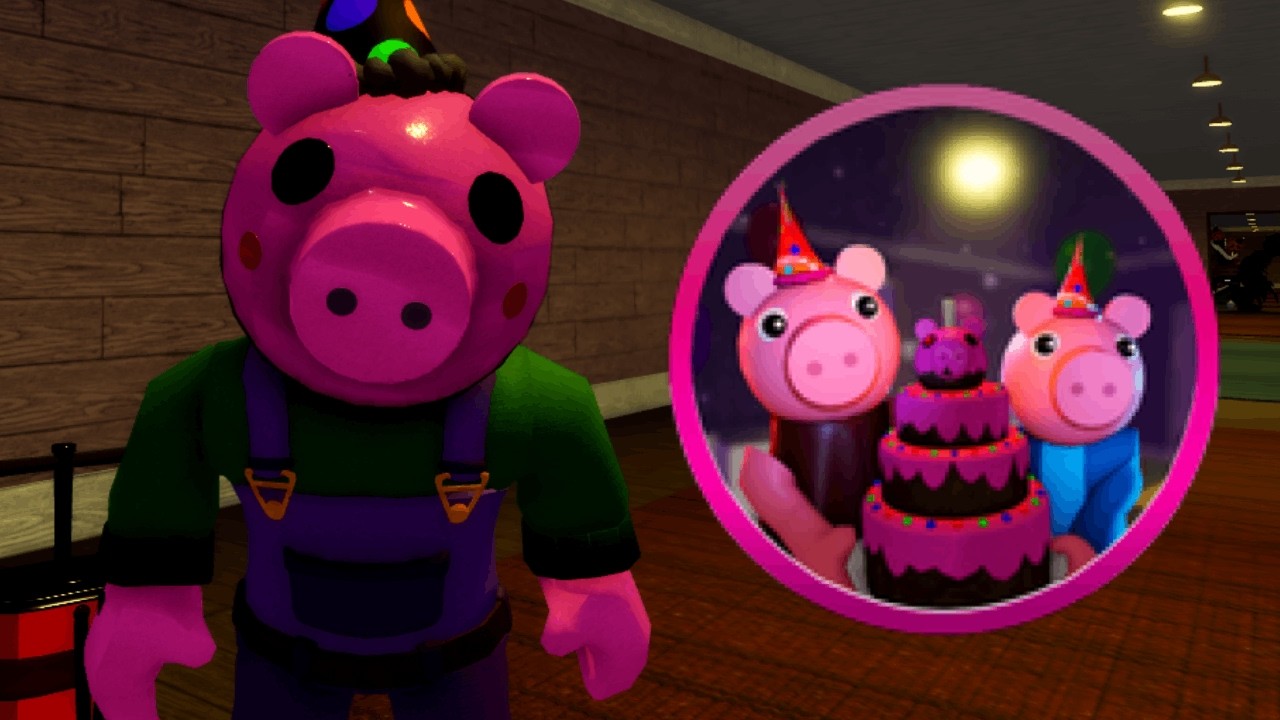 How To OBTAIN "Piggy's Anniversary" Badge In My Average Piggy RP!