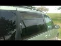 How to make secure ventilation screens for camping in your car or van