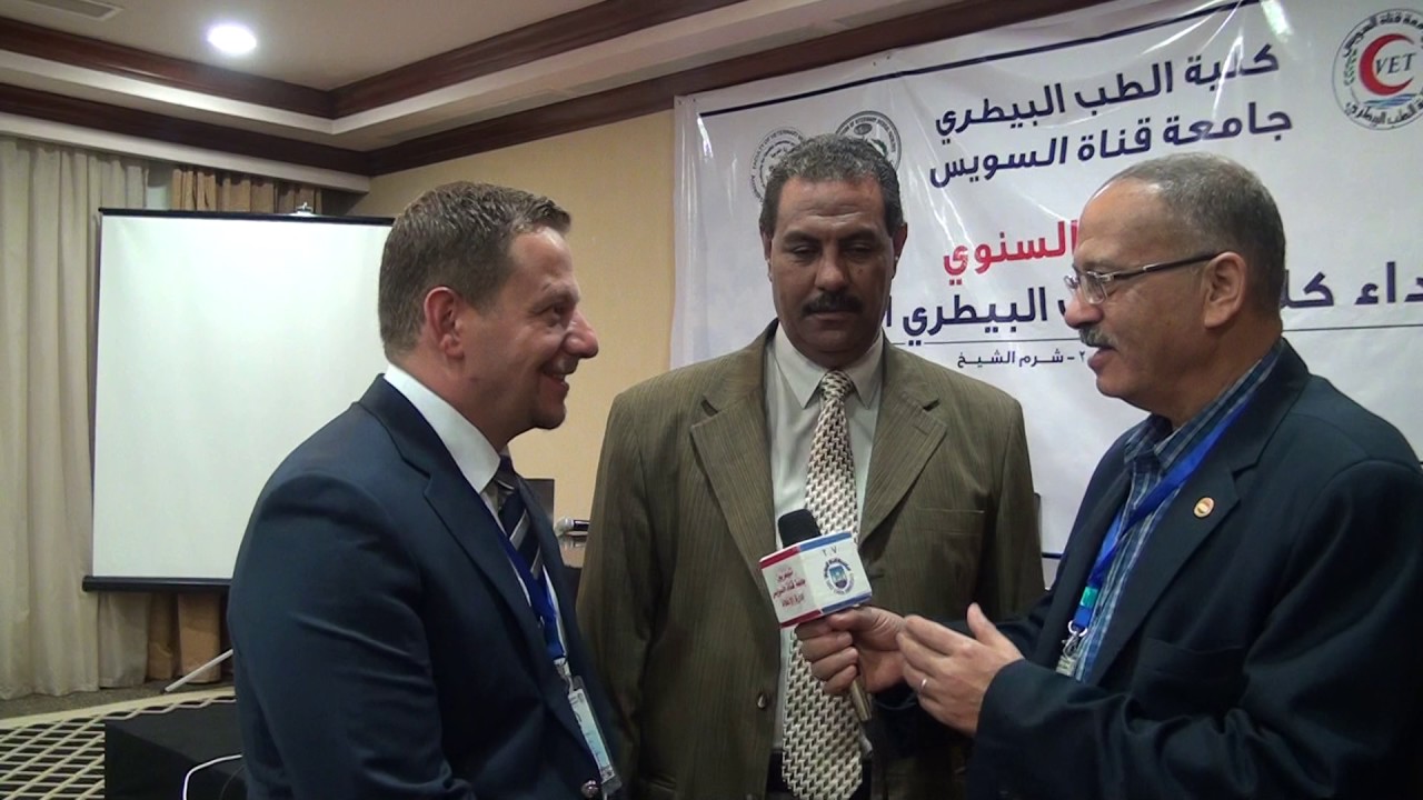 ابراهيم عبد الرحمن وحوار مع د سميح ابو طربوش والأستاذ الدكتور إبراهيم فارس عميد كلية الطب البيطري