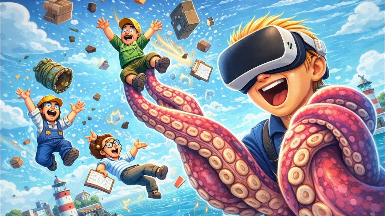 Co tu się WYPRAWIA?! 😳 Tentacular VR 🐙