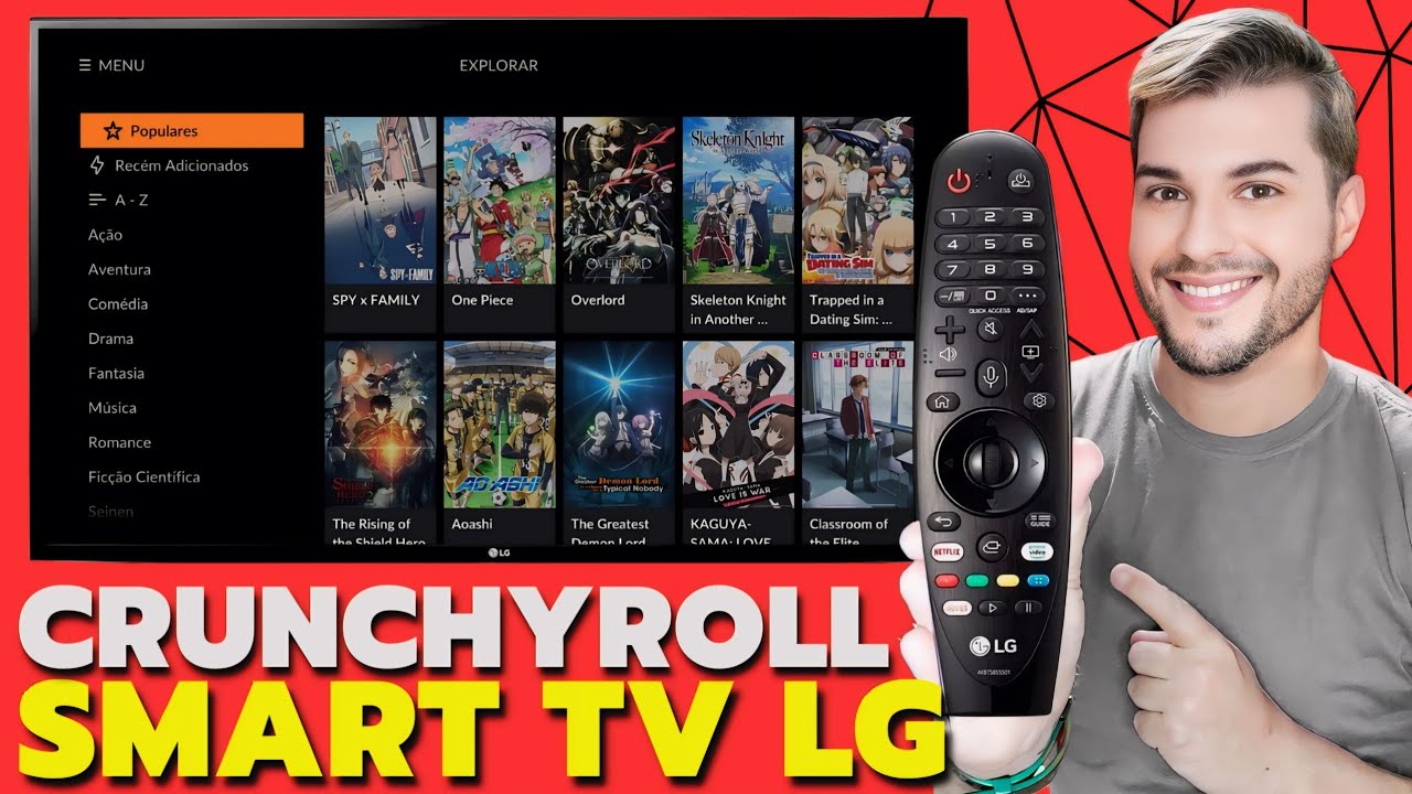 COMO INSTALAR O CRUNCHYROLL NA SUA SMARTTV LG! YouTube