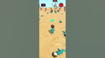 part 🚷💔😭 squid game 3D play k sniper challenge #squidgame #viral #shorts #gaming #jondada