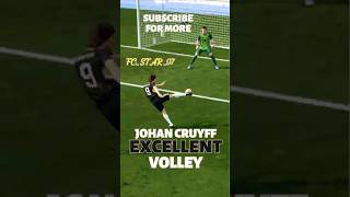 JOHAN CRUYFF EXCELLENT VOLLEY FINISH TUTORIAL..#subscribe #viral #fc26#trendingshorts #gaming #song