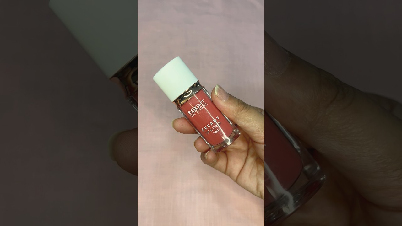 **New Launch** Insight Cosmetics Creamy Lip & Cheek Tint Swatch 