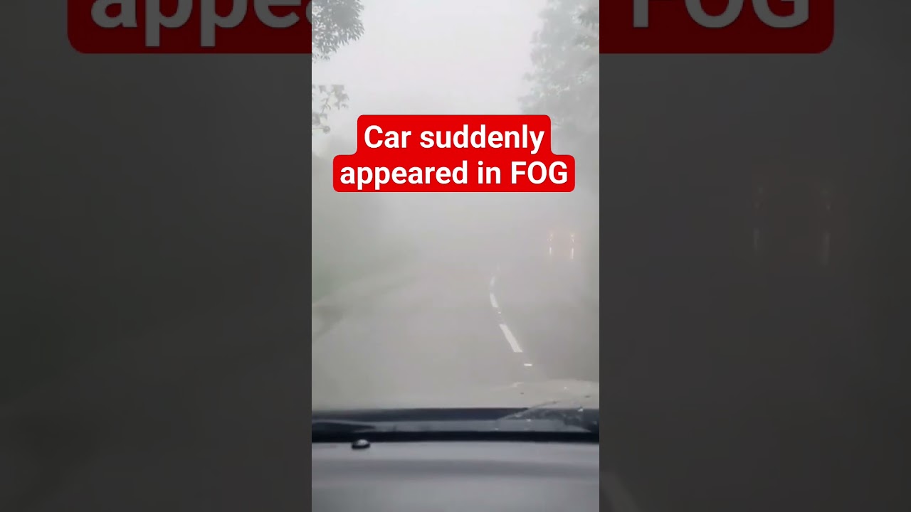 ZERO VISIBILITY in LONAVALA 