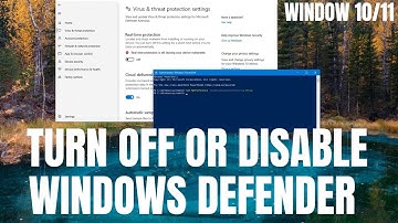 How to Turn Off or Disable Windows Defender in Windows 10 (2025)