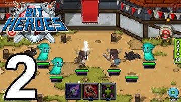 Bit Heroes Gameplay Walkthrough Part 2 (Android IOS PC Steam)